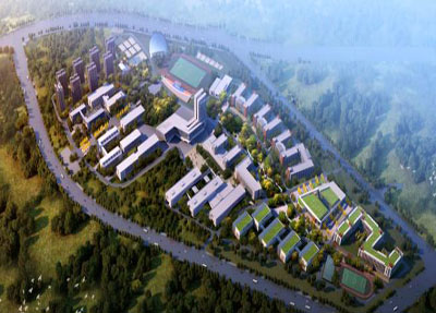 学校俯视图 学校俯视图
