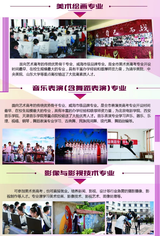 2023年山东省威海艺术学校招生简章 招生专业有哪些 2023年山东省威海艺术学校招生简章 招生专业有哪些