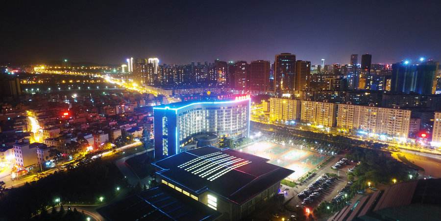 云南农业大学夜景