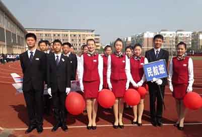 郫县友爱职业技术学校空中乘务 郫县友爱职业技术学校空中乘务
