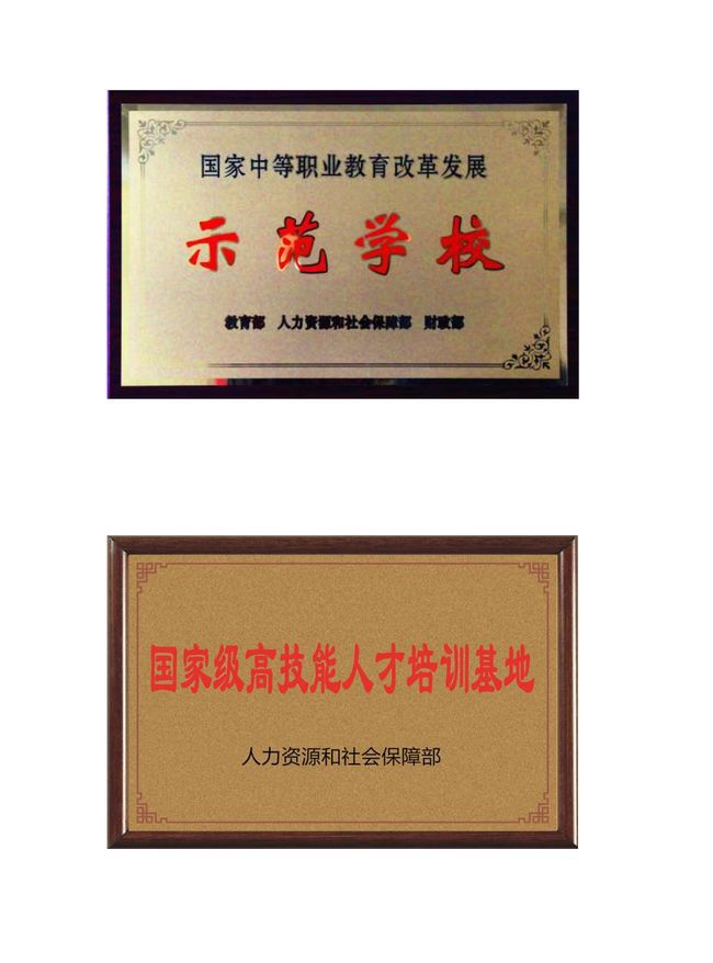 重庆科能高级技工学校办学荣誉2