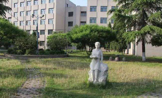 华北机电学校花坛