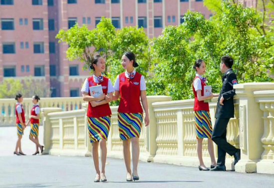 天府新区航空旅游职业学校环境 天府新区航空旅游职业学校环境