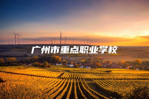 广州市重点职业学校 广州市重点职业学校