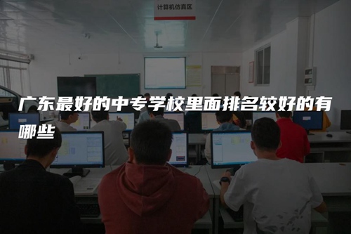 广东最好的中专学校里面排名较好的有哪些 广东最好的中专学校里面排名较好的有哪些