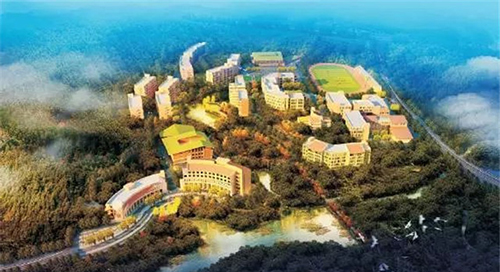 贵州省邮电学校全景鸟瞰 贵州省邮电学校全景鸟瞰